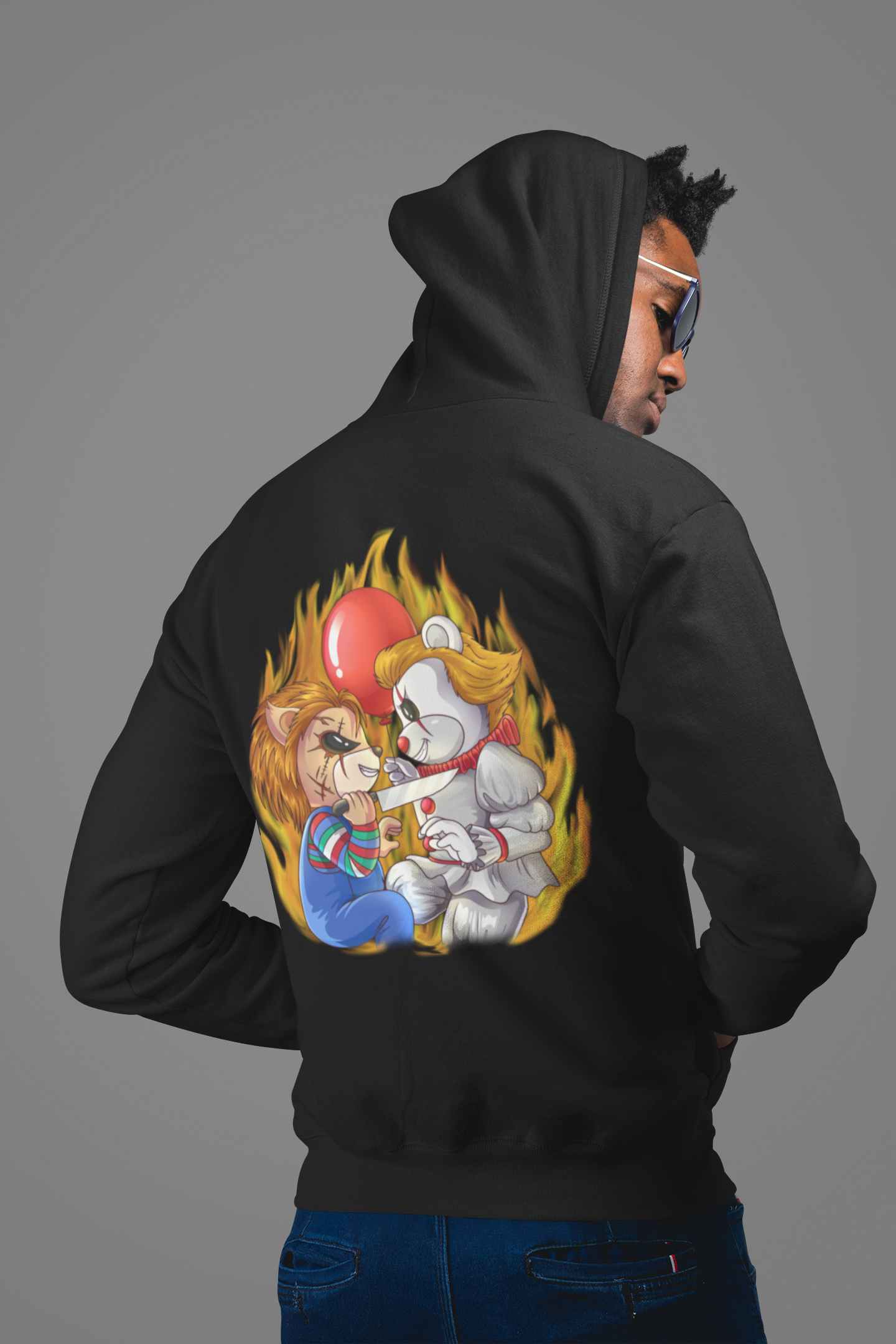 mockup-of-a-man-wearing-a-hoodie-in-back-view-24334