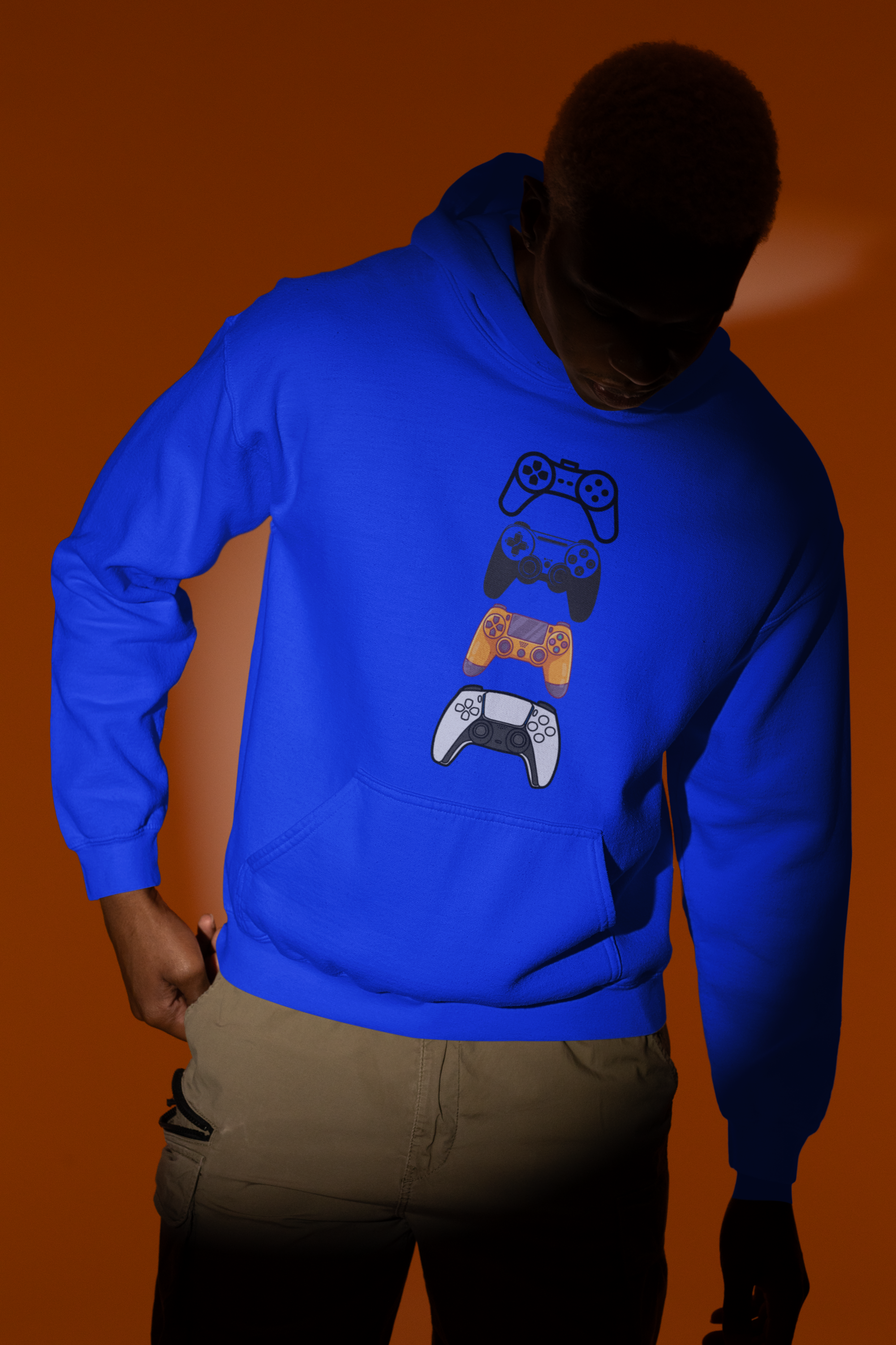 spotlight-themed-mockup-of-a-man-wearing-a-gildan-pullover-hoodie-in-a-studio-m50016